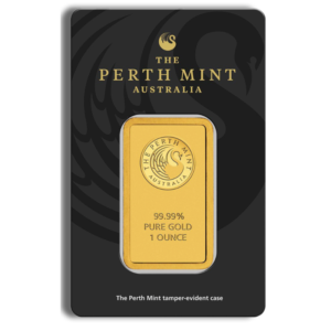 Perth Mint １oz .9999 Fine Gold Bar (In Assay)
